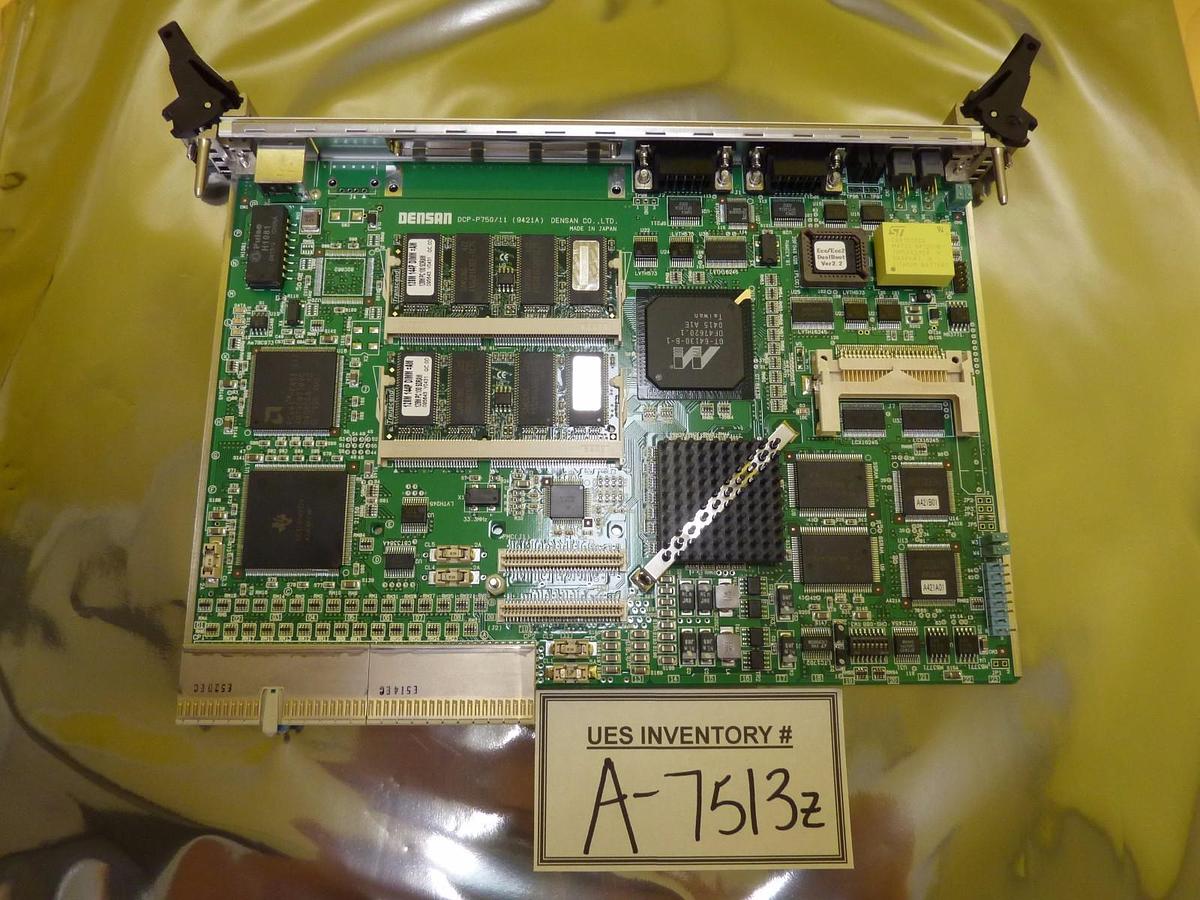 Used Densan DCP-P750/11 SBC Single Board Computer VME PCB Card TEL Lithius Working