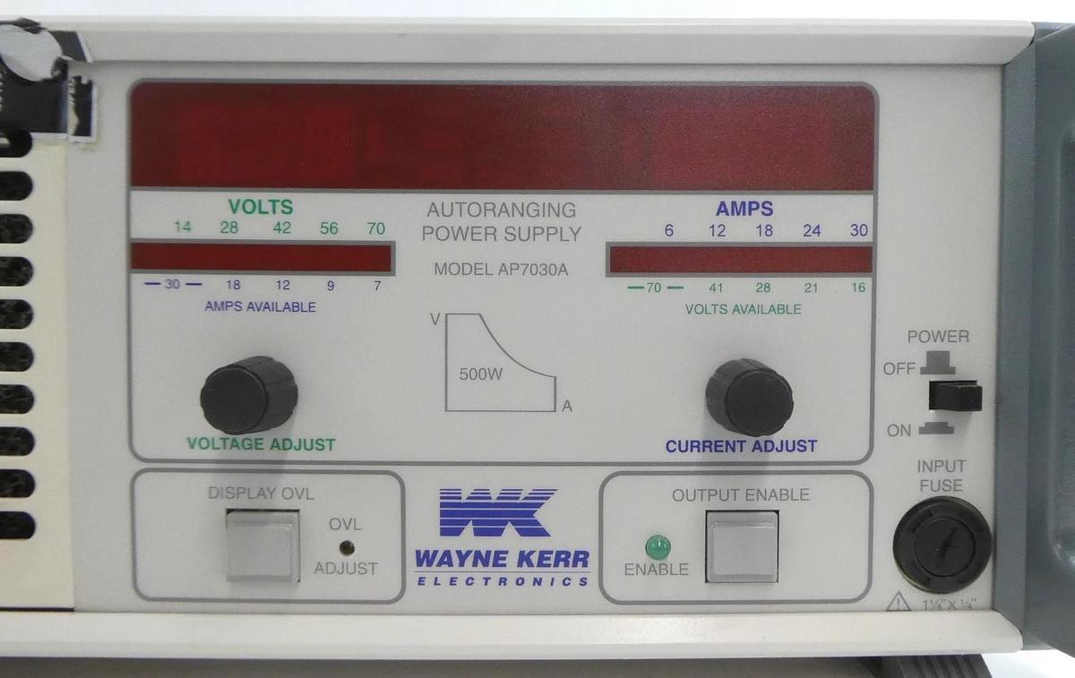 Used Wayne Kerr Electronics 11AP7030 Power Supply Working