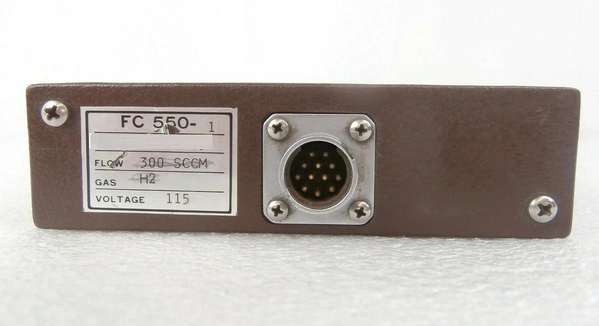 Used Tylan FC 550-1 Mass Flow Controller MFC 300 SCCM H2 FC Series Working Surplus