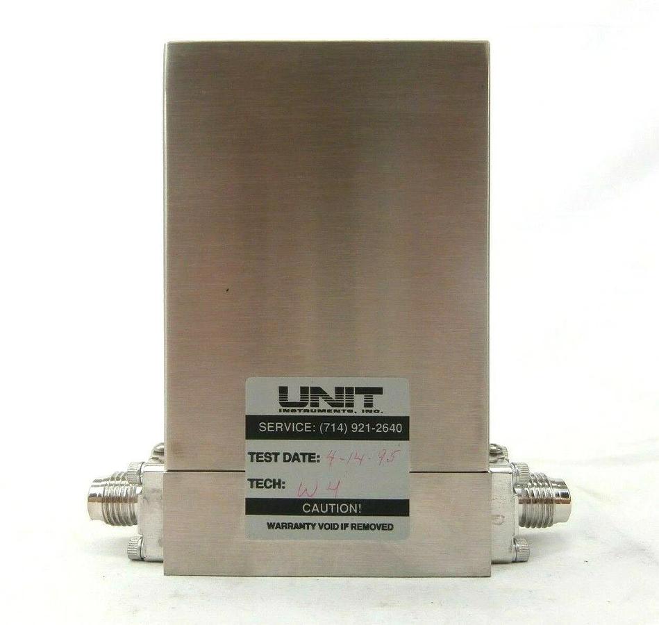 Used UNIT Instruments UFC-8160 Mass Flow Controller MFC 200 SCCM CF4 Working Spare