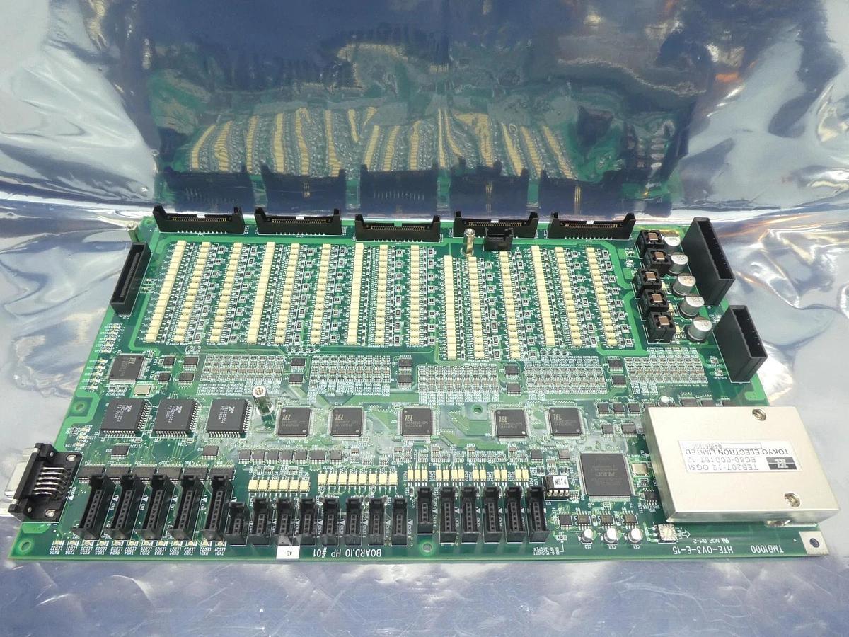 Used TEL Tokyo Electron HTE-OV3-E-15 IO HP #01 PCB TMB1000 Lithius Working Surplus