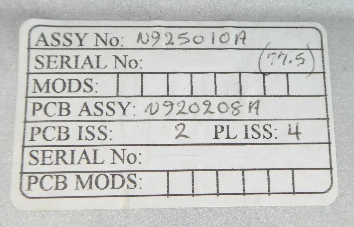 Used Waters N925010A Micromass Quad Genny 4000 AMU 77.5T Ultima Quattro LC Working