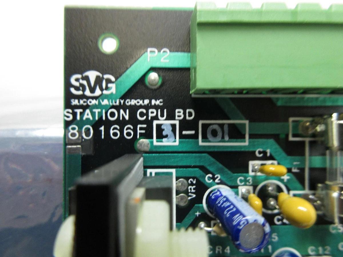 Used SVG Silicon Valley Group 80166F3-01 DEV Station Processor CPU PCB Card Used