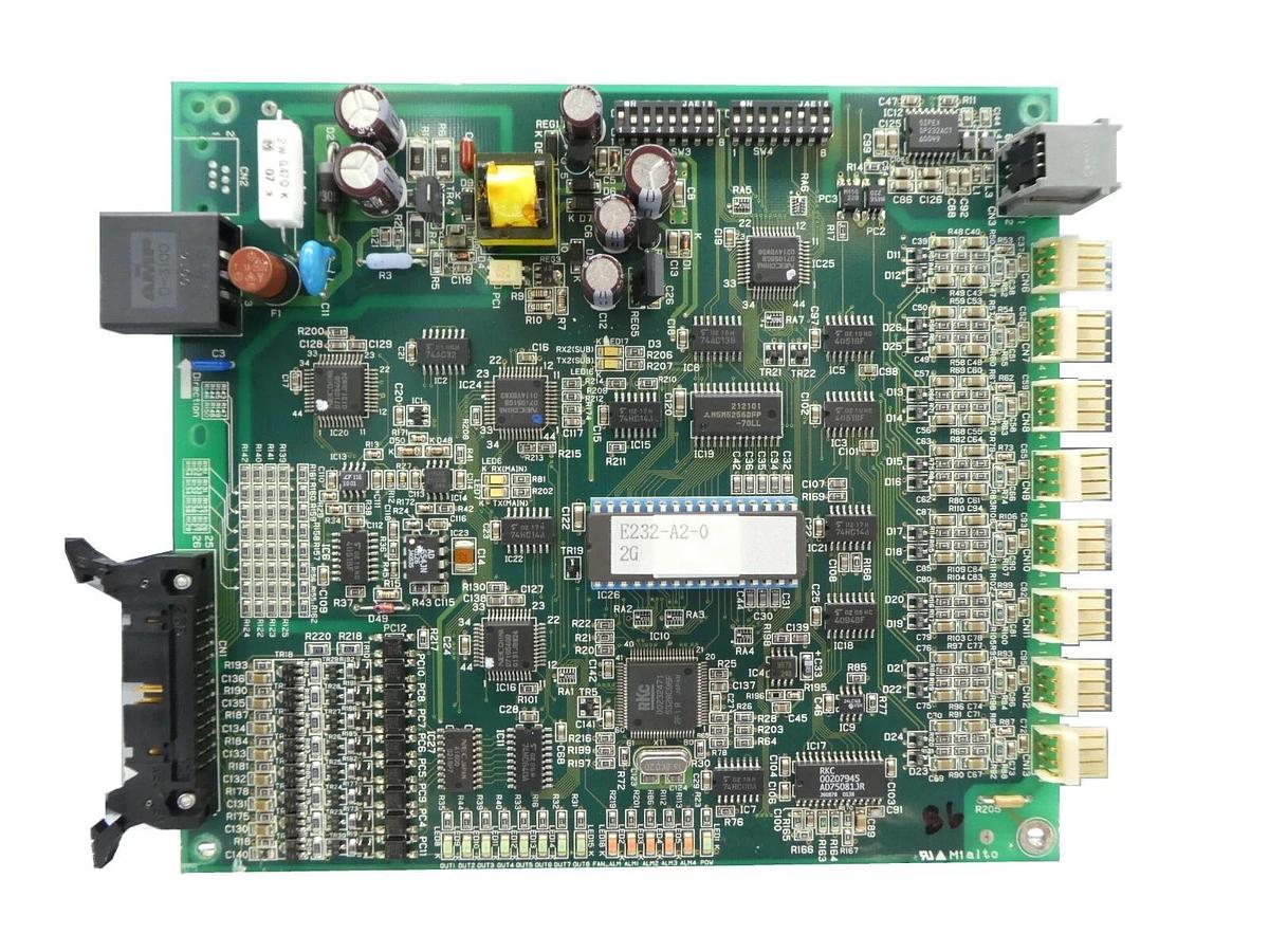 Used RKC Instrument REX-B890-CS1 Processor PCB E232-A2-0 2G Working Surplus