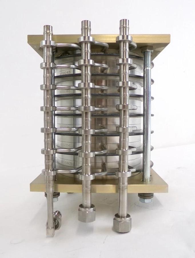 Used MKS Instruments SA86180 Ozone Generator Stack Assembly AX8400 Series Working
