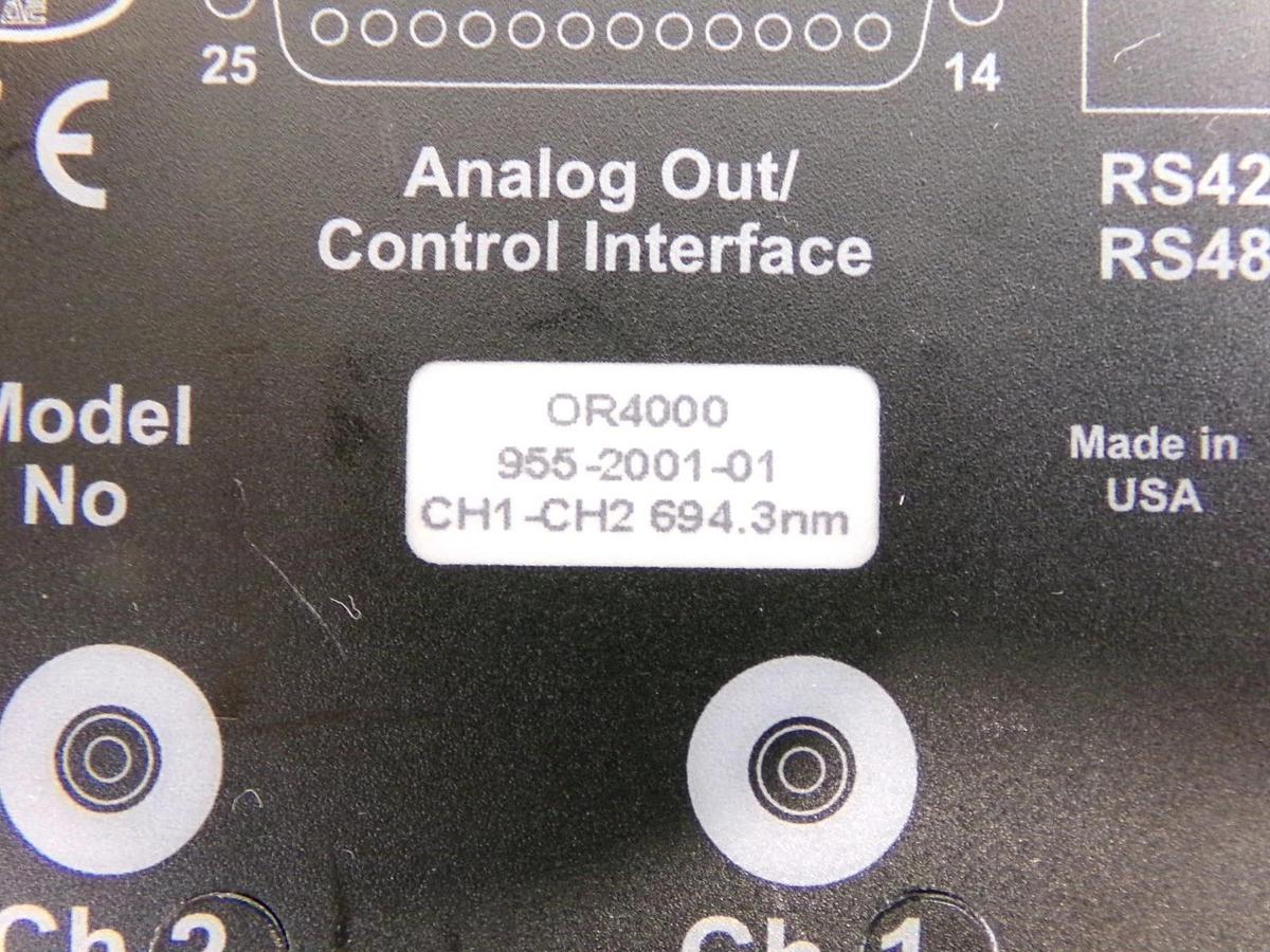 Used AE Sekidenko 955-2001-01 4-Channel Temperature Pyrometer OR4000T Working Surplus