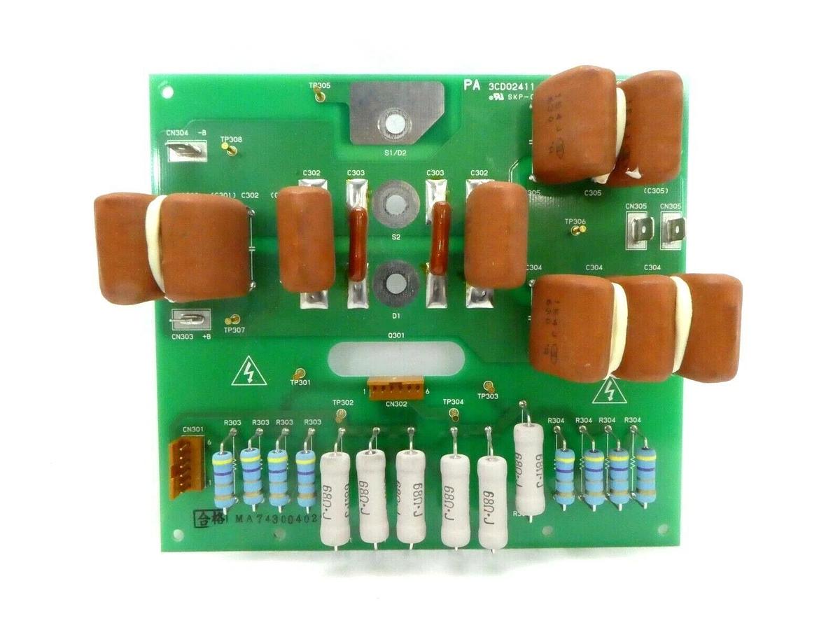 Used Hitachi Kokusai Denki 3CD02411 Resistor Board PCB PA Mikro Sonic Working Surplus