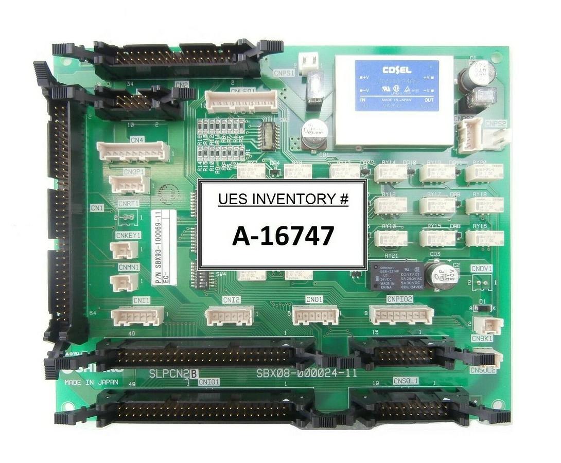 Used Shinko Electric SBX93-100069-11 SLPCN2B Board PCB SBX08-000024-11 Working Spare