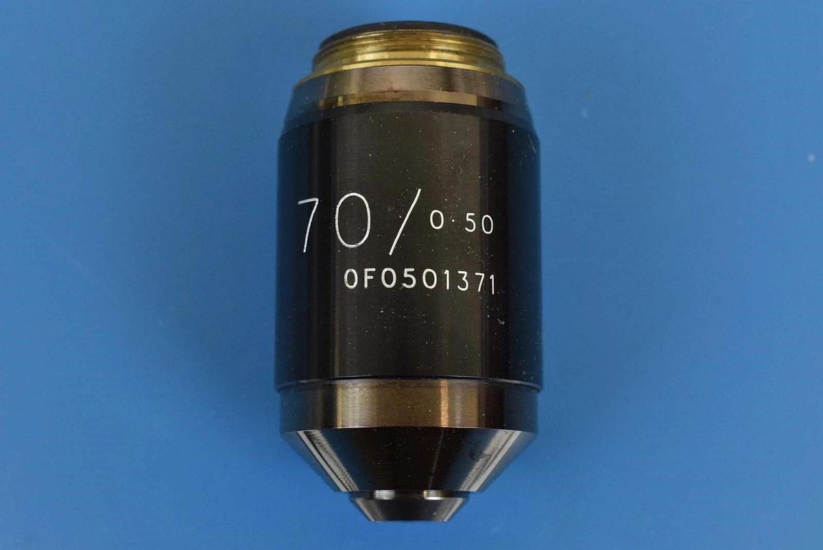 Used 0F0501371 70/0.50 Microscope Objective