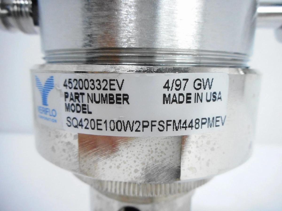 Used Parker 45200332EV Manual Regulator Valve SQ420E100W2PFSFM448PMEV Used Working