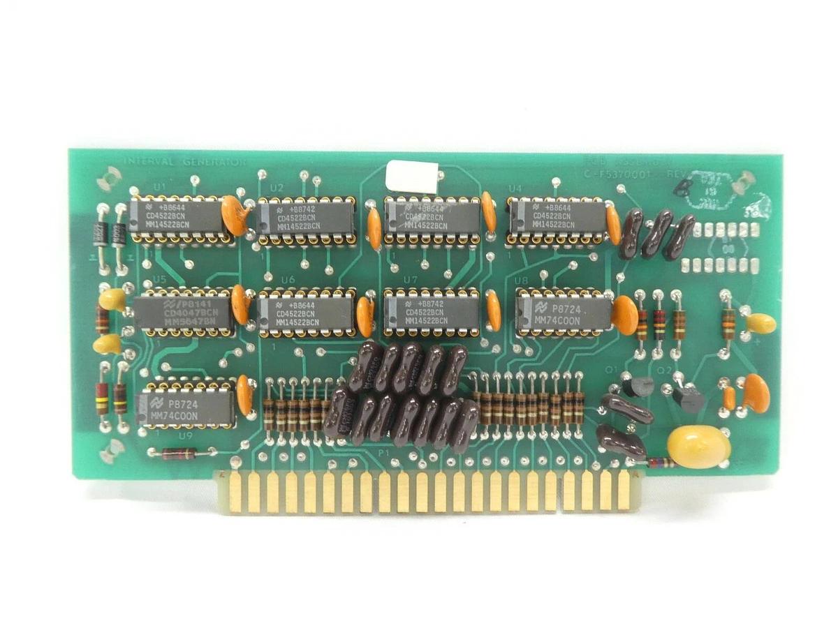 Used Varian Semiconductor VSEA C-F5370001 Interval Generator PCB Card Rev. B Working