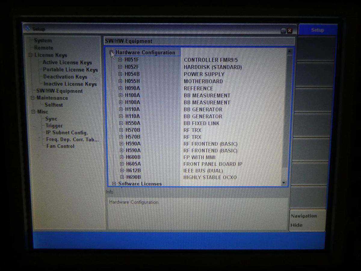 Used Rohde & Schwarz 1201.0002K50 Wideband Radio Comm Tester CMW 500 V 3.5.10