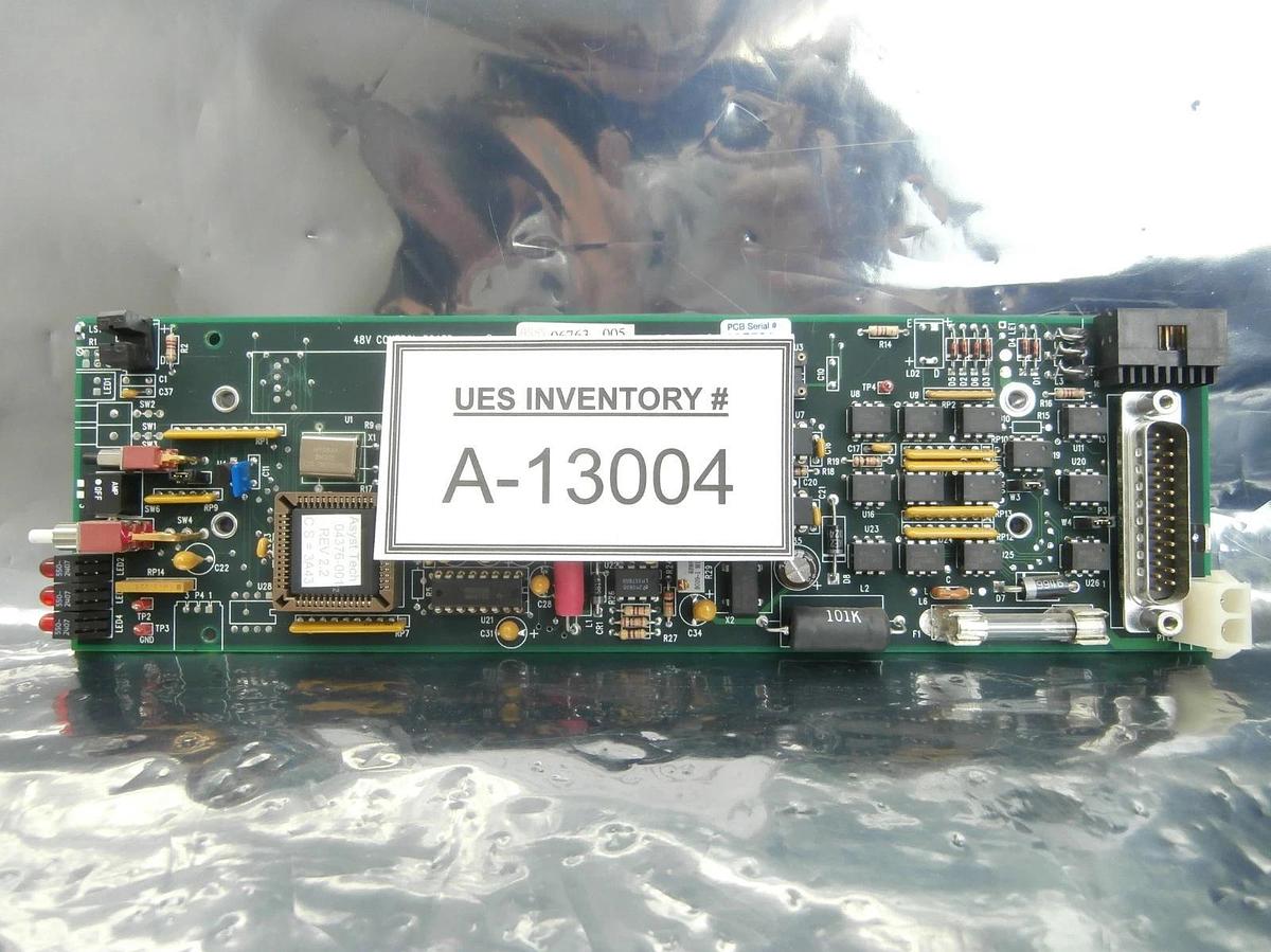 Used Asyst Technologies 06763-005 48V Control Board PCB 04376-001 Rev. 2.2 Used