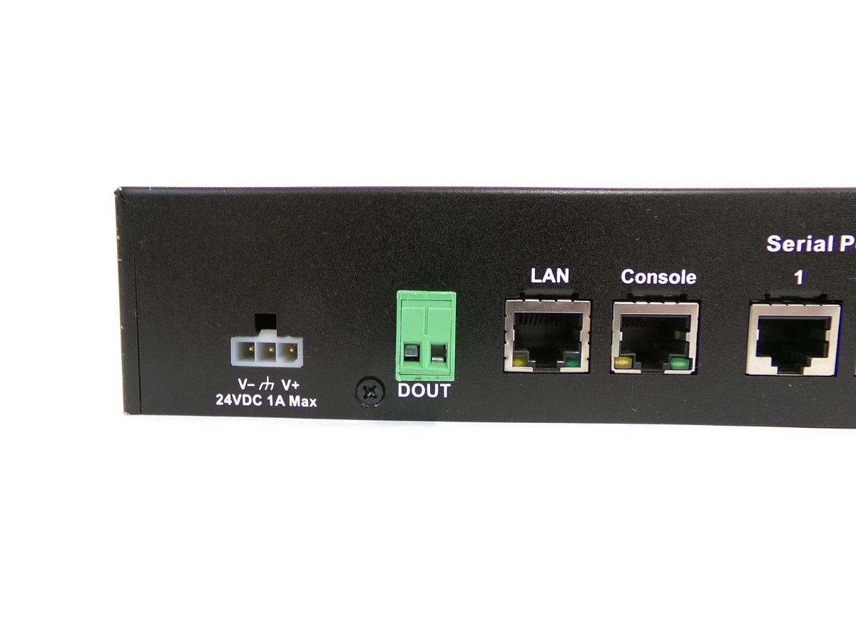 Used Moxa NPort 6650-16 Port Terminal Server AMAT 0190-38063 Working Surplus