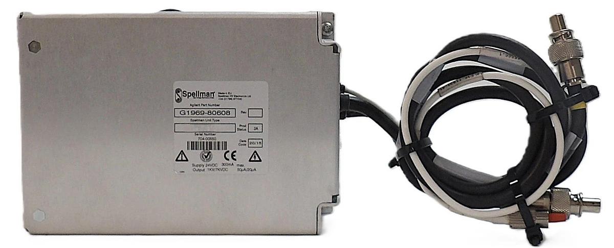 Used Spellman MCP6P/I12/704 High Voltage Power Supply Working Surplus