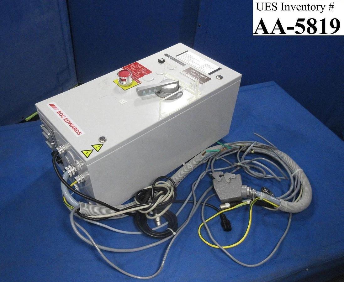 Used Edwards NGV466000 Power Distribution Box w/ Cables NGV466010-D Used Working