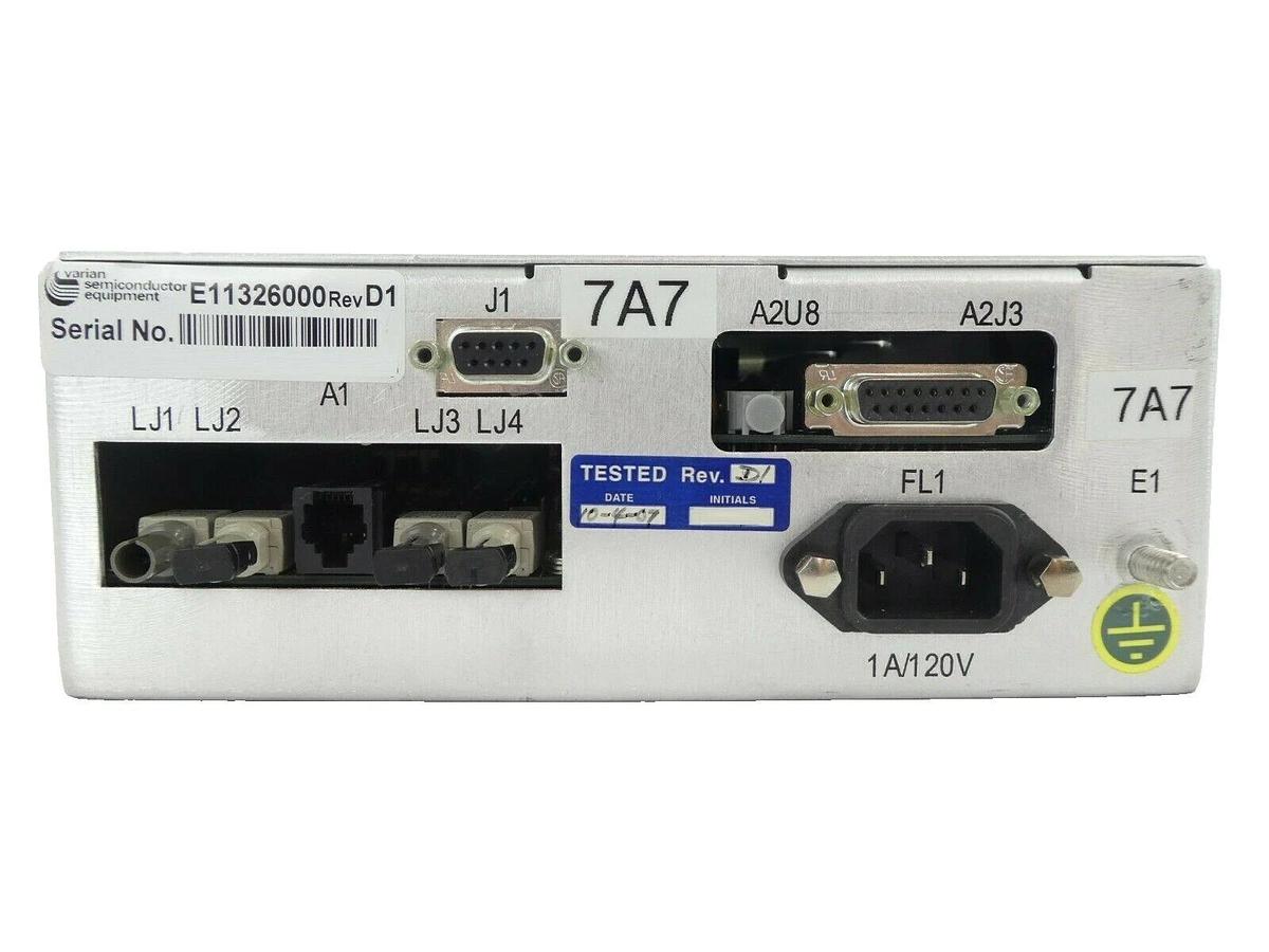 Used Varian Semiconductor VSEA E11326000 Decel 1 PS D1/D2 CONTROLLER VIISta Working