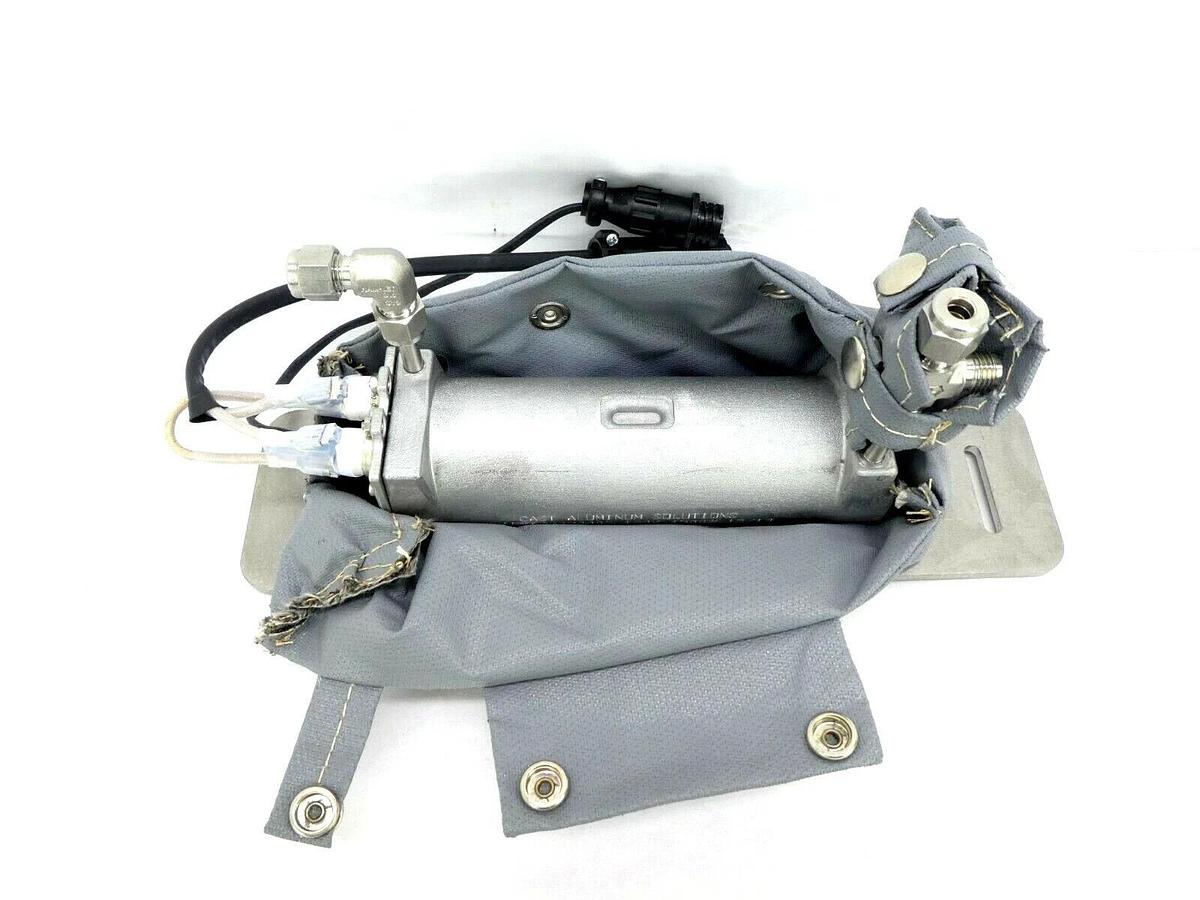 Used Watlow WX6E2A300B0002 Aluminum Circulation Heater Edwards NRY2GT000 Working
