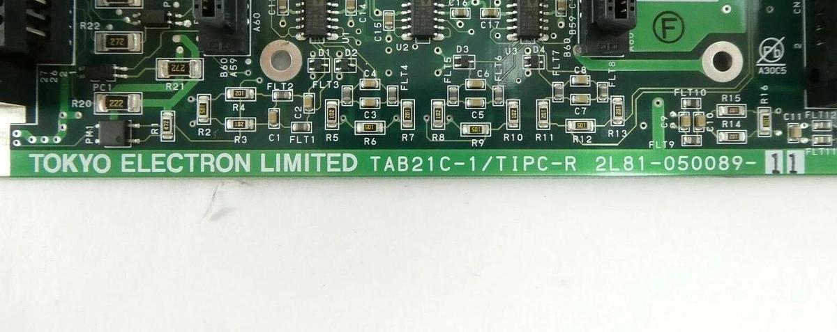 TEL Tokyo Electron 2L81-050089-11 Interface PCB TAB21C-1/TIPC-R New Surplus