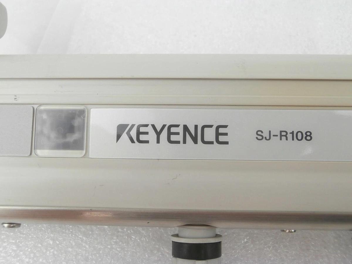 Used Keyence SJ-R108 Static Eliminator SJ-R Series Reseller Lot of 2 Working Surplus