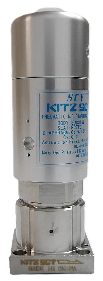 Used Kitz Sct TD4CB-GC-1003-FA-SEP-316LE Diaphragm Valve AMAT 3870-00536 Lot of 7 New