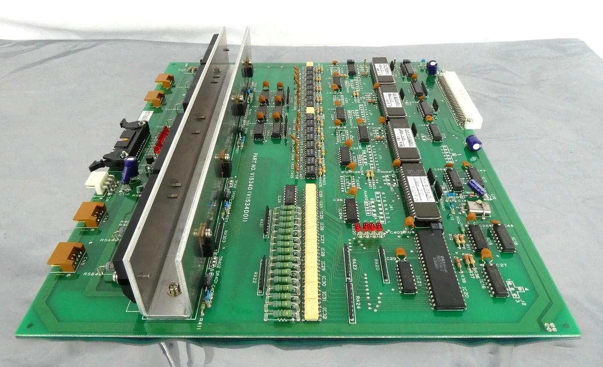 Used Varian VSEA V1534D (V1534D01) 10 Step Motor Control PCB Working Surplus
