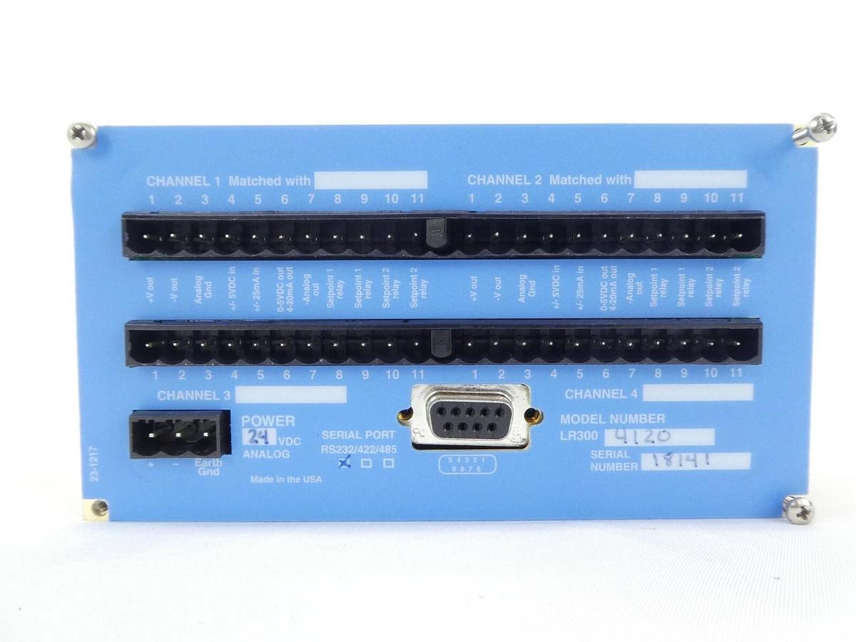 Used Millipore 4120 4-Channel Display Controller Open Frame LR300 Working Surplus
