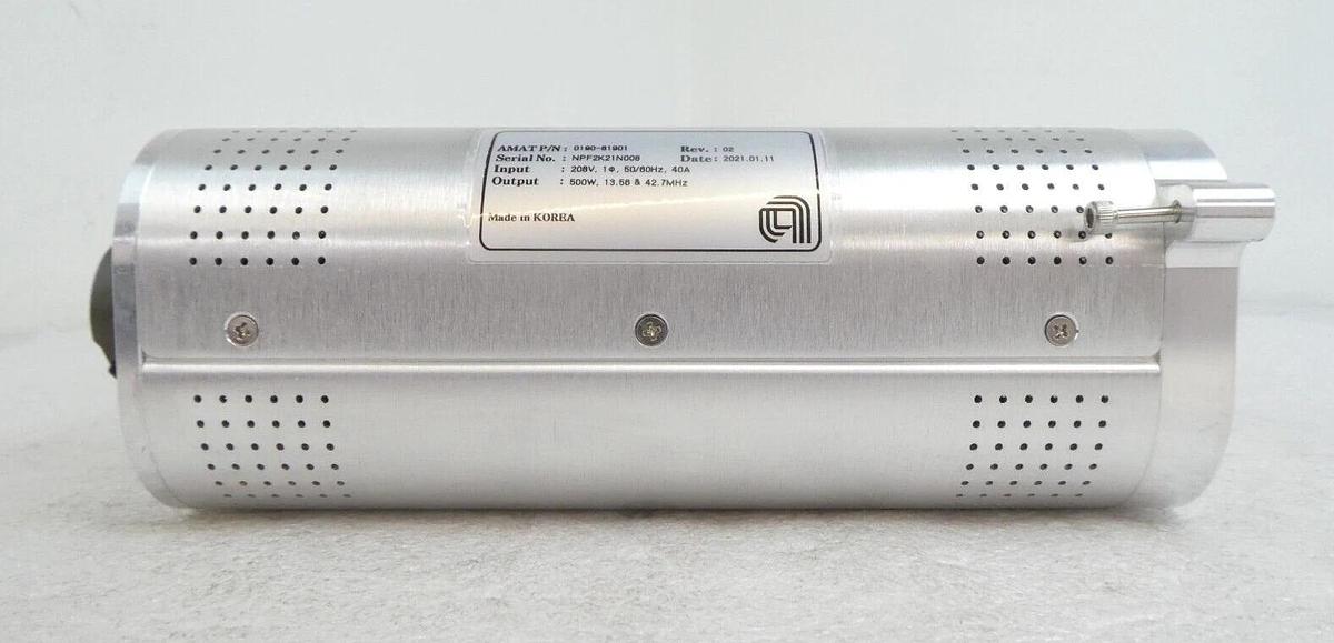 Used AMAT Applied Materials 0190-81901 RF Filter Outer 500W @ 13.56/42.7MHz Working