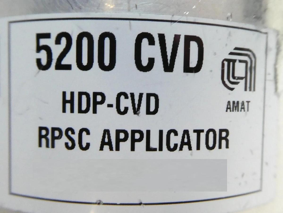 Used AMAT Applied Materials 0010-02146 HDP-CVD RPSC Applicator 5200 Copper Cu Working