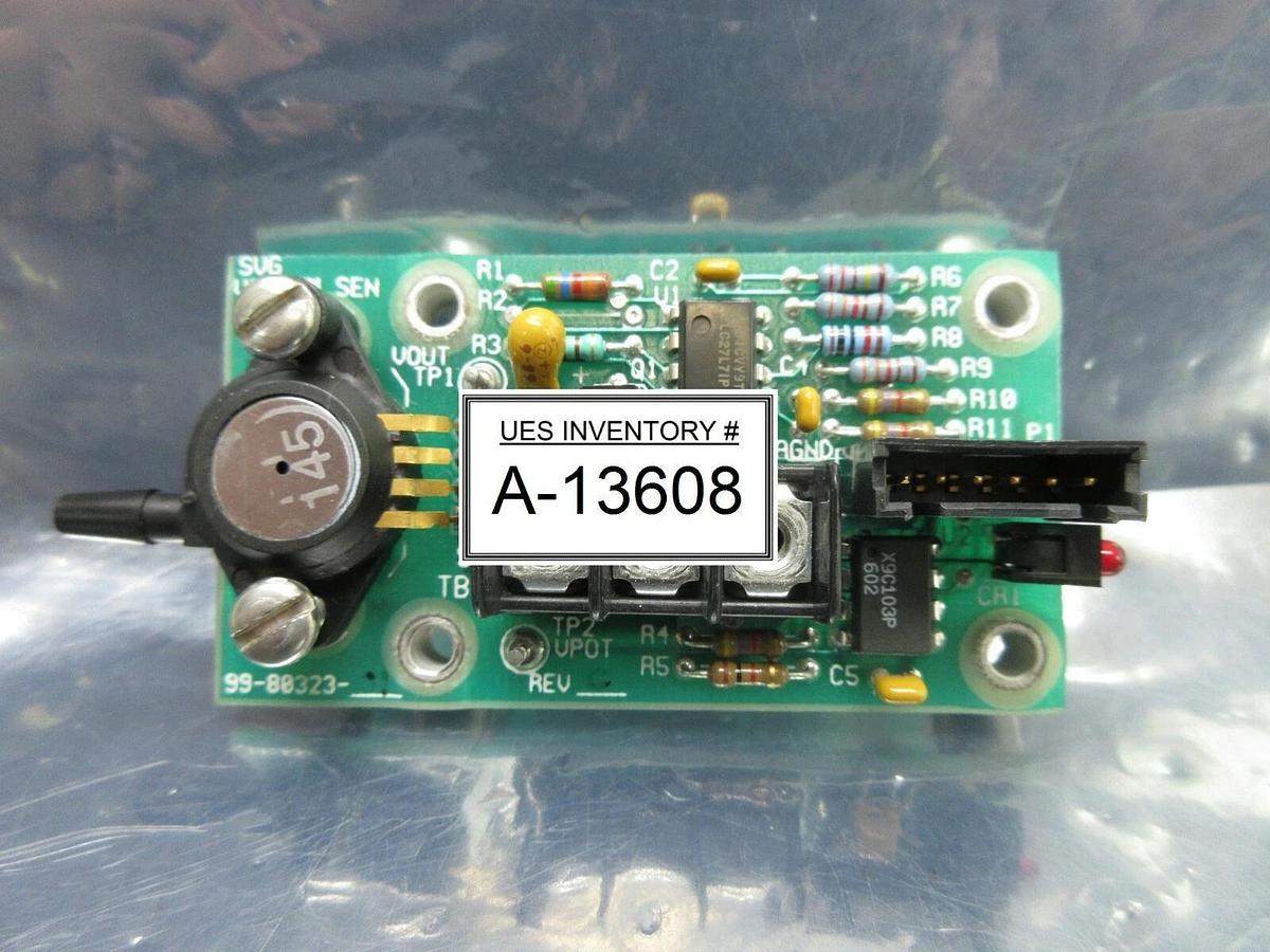 Used SVG Silicon Valley Group 99-80323-01 Vacuum Sensor Board PCB Rev. C Used Working