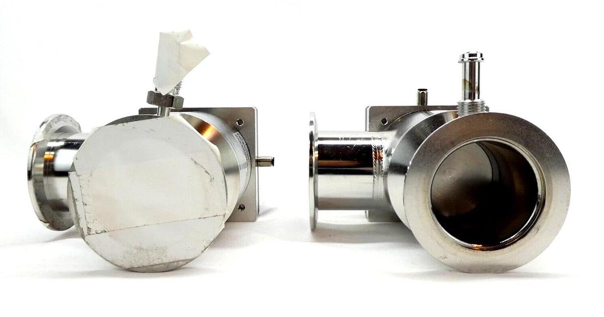 Used Nor-Cal 050531-21 Pneumatic Angle Valve Genesis Reseller Lot of 2 Working Spare