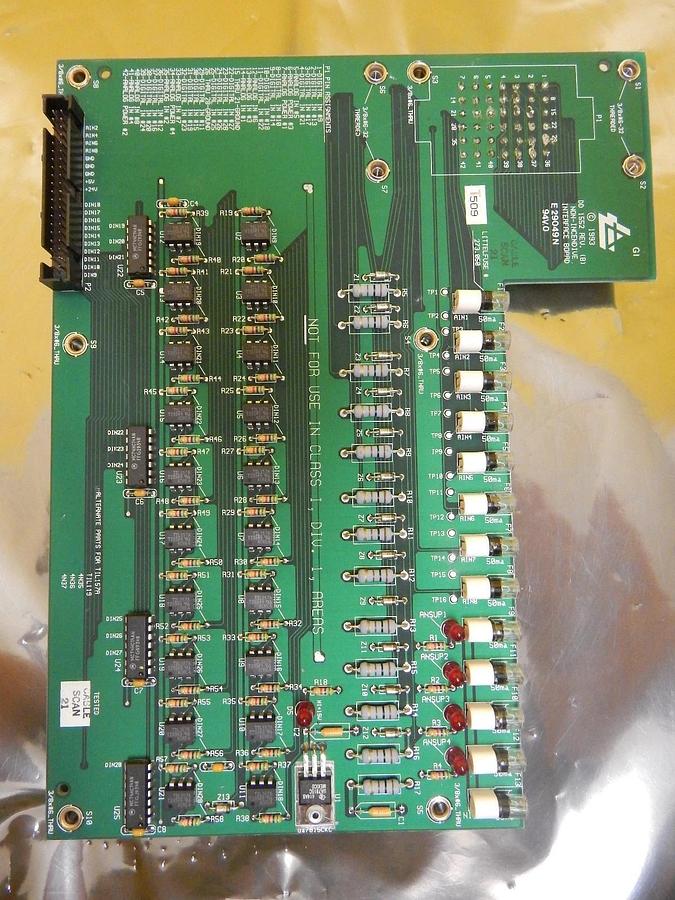 Used Air Products DD 1552 Non-Incendive Interface Board PCB Used Working
