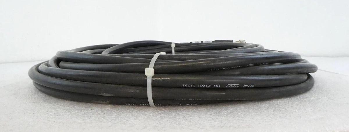 Used AMAT Applied Materials 0620-02868 RF Coaxial Cable 75 Foot 22M Working Surplus