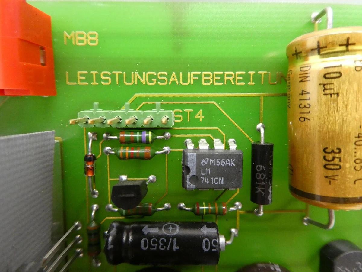 Used Leybold 200.29.688 Power Supply LA Leistungsaufbereitung PCB Card UL 500 Working