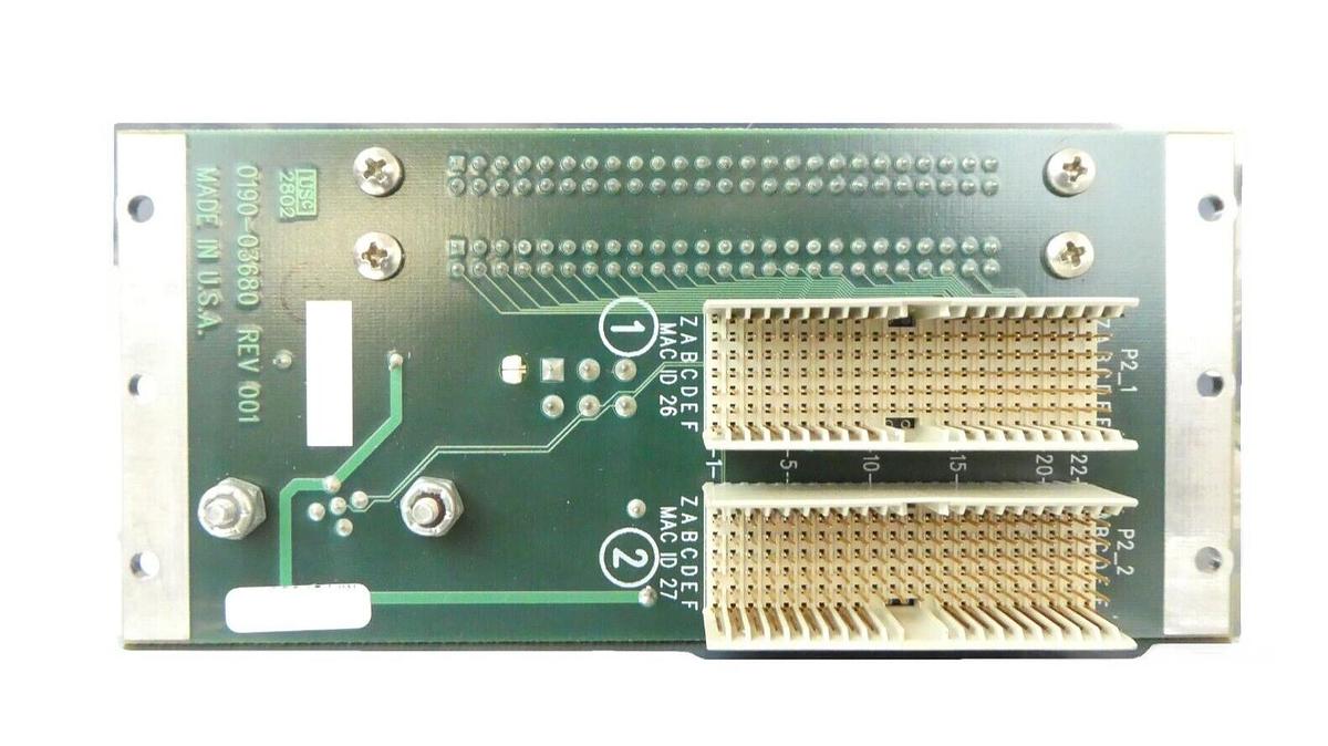 Used AMAT Applied Materials 0190-03680 DeviceNet I/O Backplane Interface PCB Working