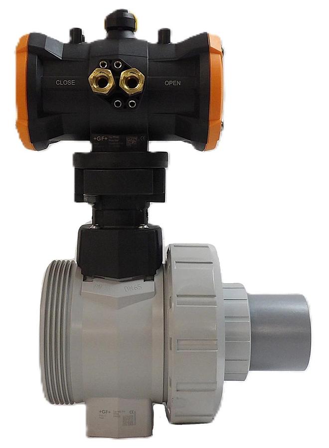 +GF+ Georg Fischer 199.253.419 Pneumatically Actuated Ball Valve PPA40 New