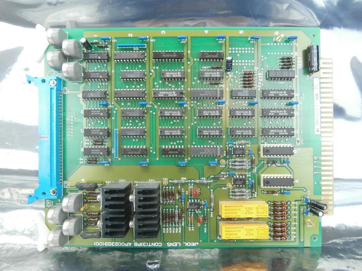 Used JEOL AP002359(00) Processor Board PCB Card CONT(3)PB KI JSM-6400F Used Working