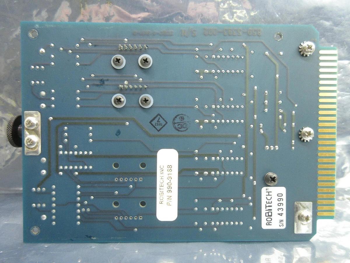 Used Robitech 990-9168 Transducer PCB Card 859-0944 Used Working