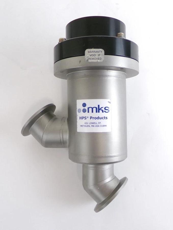 Used MKS Instruments 100016770 UHV Angle Valve Reseller Lot of 2 Working Surplus