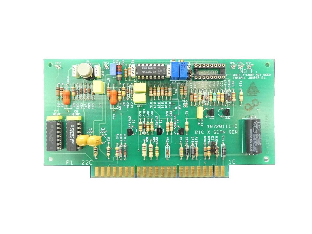 Used Brookhaven 10720111-E X Scan Gen PCB Card P1-22C Varian Ion Implant E20000185