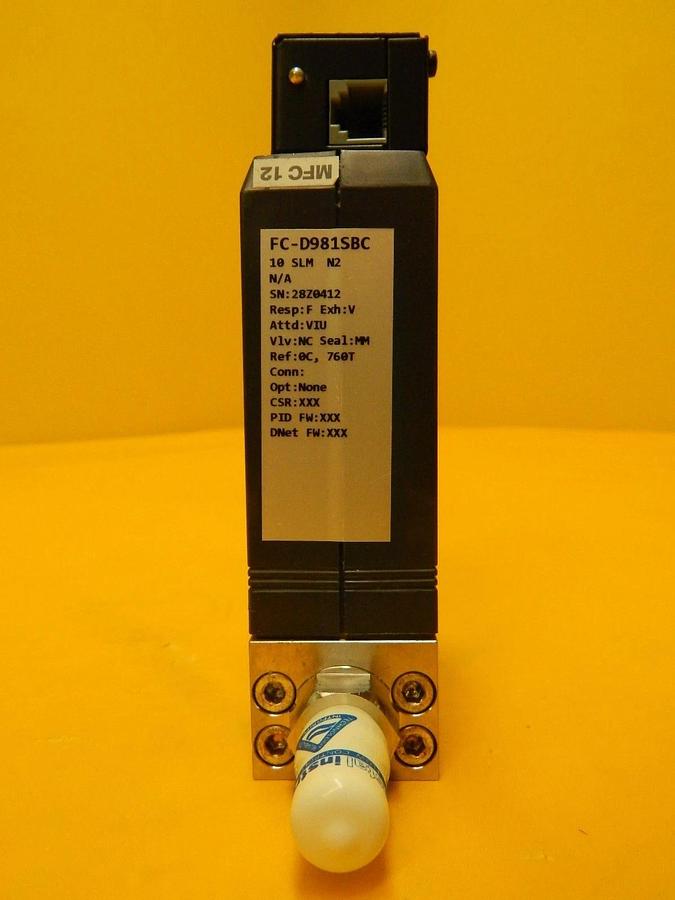Used Aera FC-D981SBC Mass Flow Controller AMAT 3030-08675 10 SLM N2 Used Working