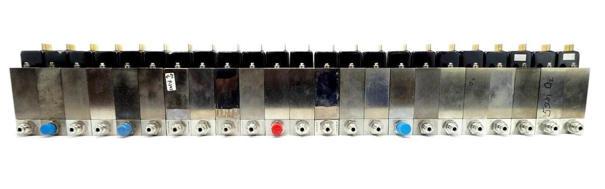 Used UNIT Instruments UFC-1100 Mass Flow Controller MFC N2 O2 Reseller Lot of 23