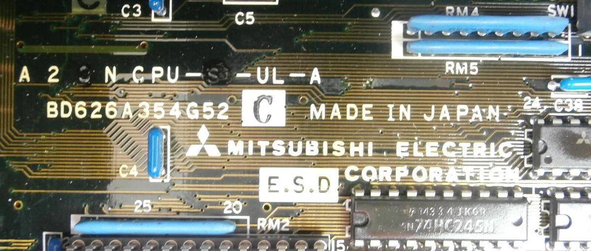 Used Mitsubishi A2NCPU-UL PLC Programmable Controller CPU MELSEC Working Surplus