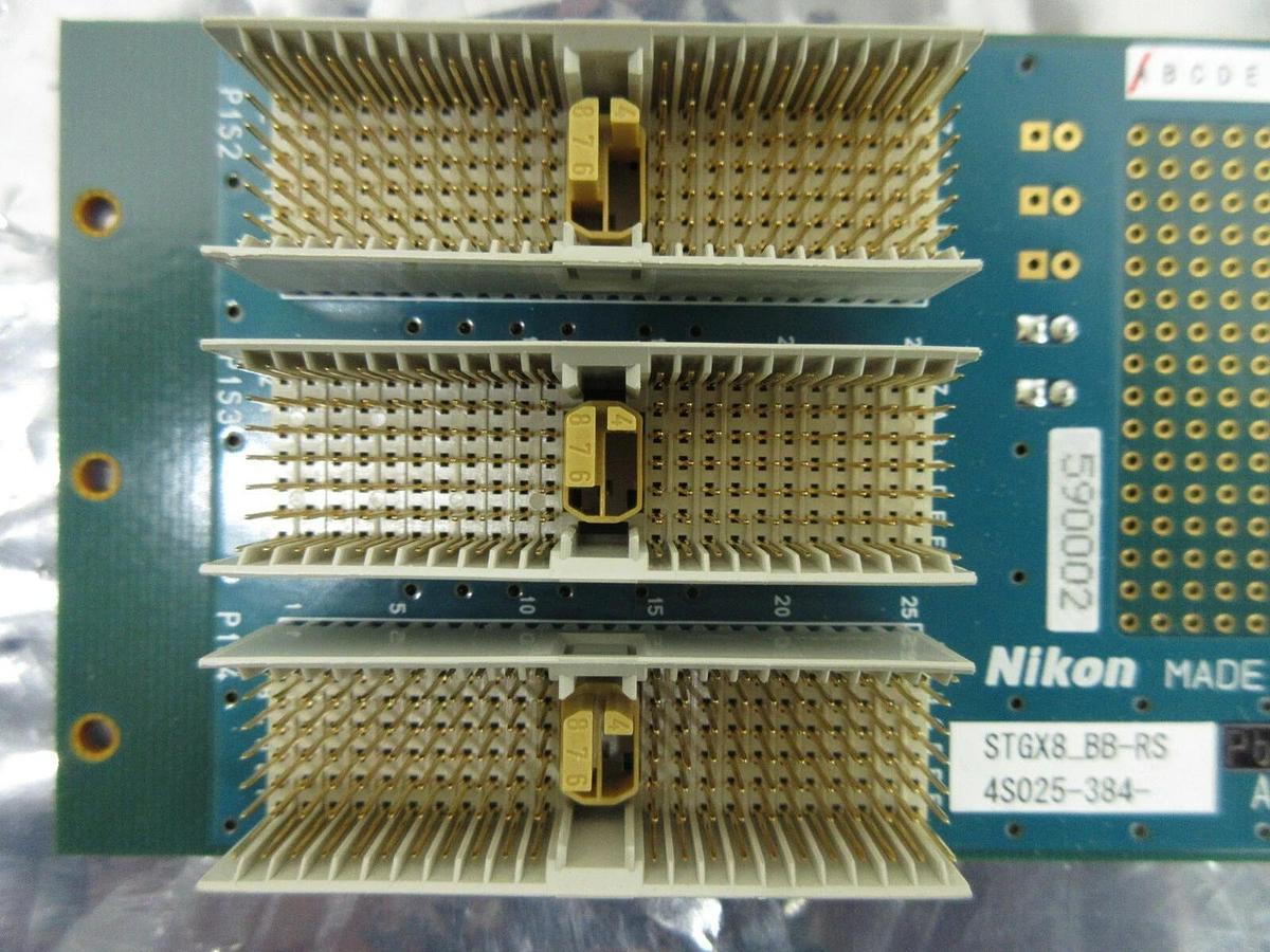 Used Nikon 4S025-384 Backplane Board PCB STGX8_BB-RS NSR-S620D ArF Immersion Used