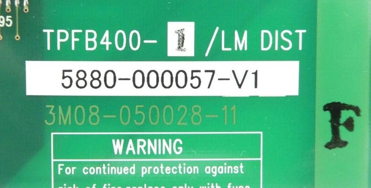 TEL Tokyo Electron 5880-000057-V1 TPFB400-1/LM DIST PCB 3M08-050028-11 New