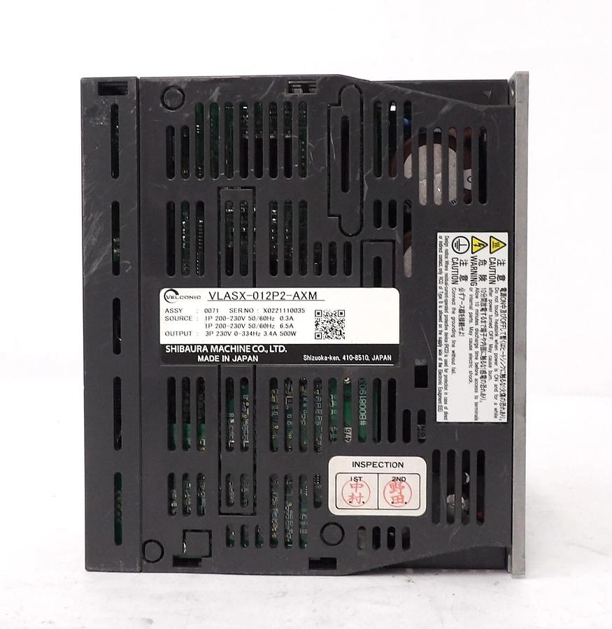 Used Shibaura Machine VLASX-012P2-AXM Servo Amplifier Module Working Surplus