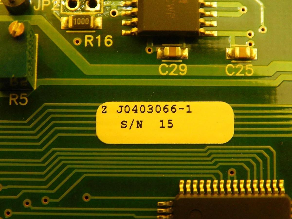 Used Schumacher 1730-3002 Reservoir Controller PCB Card J0403066-1 Used Working