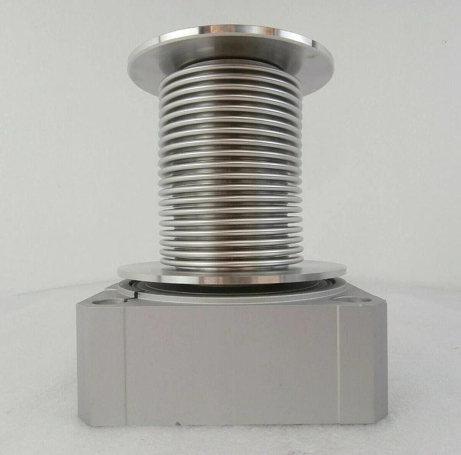 Used SMC XLA-160DA-F9BA High Vacuum Valve Bellows and Upper Body Working Surplus