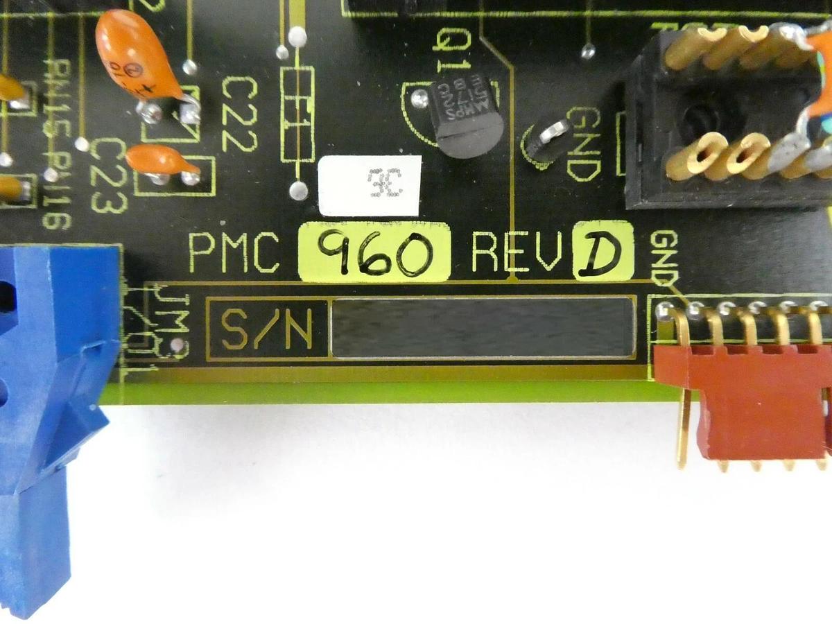 Used Ormec Systems PMC960 Motion Controller CPU PCB Varian 3.1 Working Surplus