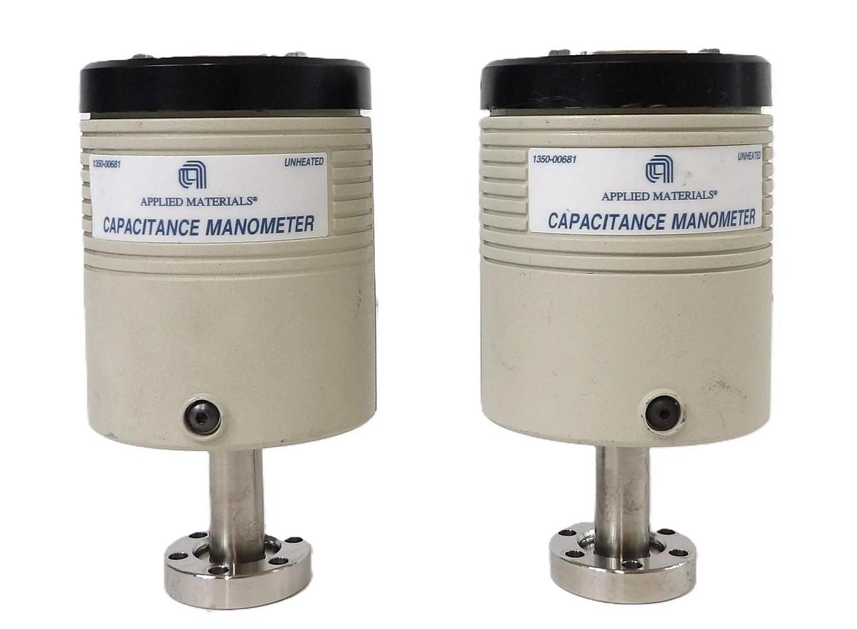 Used AMAT Applied Materials 1350-00681 Capacitance Manometer Reseller Lot of 2